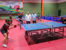 LaNyalla Pacu Semangat Atlet Tenis Meja Jatim untuk PON Aceh-Sumut