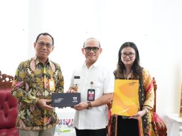 Penyerahan Tabungan Hari Tua Bank Mandiri Taspen dan ASABRI  