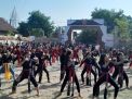 Aksi Flashmob Ratusan Penari Kelono di Ki Purwa Heritage Festival Jombang 2024