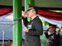 Letkol Arm Suhendra Chipta Pimpin Upacara Penurunan Bendera Merah Putih di Bondowoso
