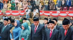 Dua Mantan Bupati Bogor Hadiri Pelantikan Anggota DPRD