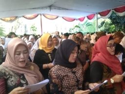 Seribu Warga Sidoarjo Kumandangkan Tembang Macapat Gagrak 