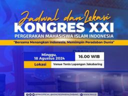 Sempat Tertunda Kongres XXI PB PMII Resmi Digelar Lagi