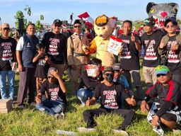 Ramaikan Kirab Budaya Desa Ngaresrejo, KPU Kabupaten Sidoarjo Gelar Sosialisasi Pilkada 2024