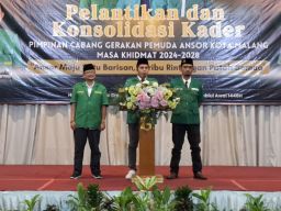 Pelantikan PC GP Ansor Kota Malang, Safril Minta Penguatan Ranting Jadi Fokus Utama