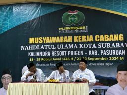 Bangun Sinergi dengan Lembaga dan Banom, PCNU Surabaya Gelar Musker I 