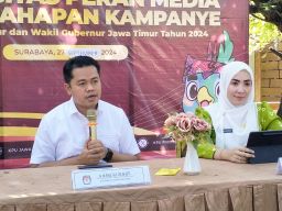 KPU Jatim Tetapkan Batasan Kampanye Akbar bagi Masing-masing Paslon 