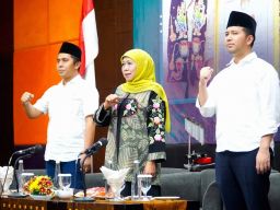 Dukungan Terus Mengalir, Brigade Bunda Jatim Yakin Khofifah-Emil Menang Telak