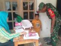 Cegah Stunting, Babinsa Kelurahan Kaulon Blitar Ajak Warga Manfaatkan Posyandu