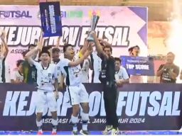 Tekuk AFKAB Tuban 5-1, Tim Futsal AFK Surabaya Juara Kejurprov Futsal Jatim 2024