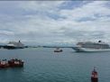 Pelabuhan Benoa Berhasil Sandarkan 3 Cruise Secara Bersamaan