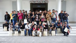 Pererat Hubungan dengan Media, Gerindra Kabupaten Blitar Berbagi di Ramadan