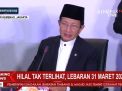 Hilal Tak Terlihat, Pemerintah Tetapkan Idul Fitri 1446 H Jatuh pada 31 Maret 2025