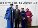Menag Nasaruddin Umar Terima Gelar Doctor of Divinity dari Hartford International University