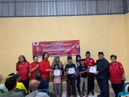 130 Pelajar di Tegalsari Terima Bantuan PIP dari PDIP