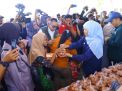 Ribuan Warga Serbu Pasar Murah Pemprov Jatim di Probolinggo