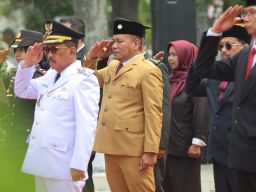 Hari Pahlawan di Balai Kota, Cak YeBe: Surabaya Harus Jadi Motor Indonesia Emas!