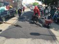Pemkab Sidoarjo Perbaiki Jalan Rusak Secara Bergiliran