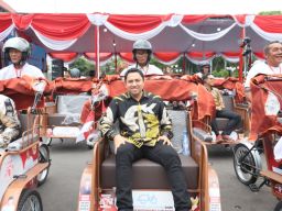 Gerindra Surabaya: Becak Listrik Prabowo untuk Tukang Becak Usia 55 Tahun ke Atas