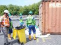 Perkuat Standar K3, PT Terminal Petikemas Surabaya Lakukan Drill Penanganan Barang Berbahaya