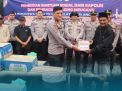 Polres Bener Meriah Gelar Meugang, Bagikan Daging dan Bantuan Sosial Kepada Warga