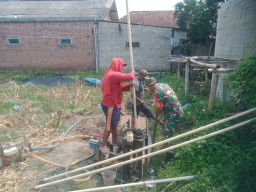 Dukung Ketahanan Pangan, Babinsa Aktif Dampingi Petani Desa Binaan