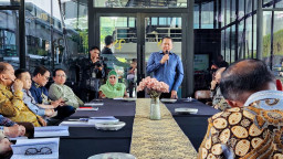 Forum Kebangsaan Pimpinan MPR dan DPR 1999–2024 Bertemu dengan Menko Polkam