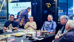 Silaturahmi Pimpinan MPR dan DPR 1999–2024 dengan Menko Polkam