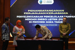 Sidoarjo Teken Kerja Sama Waste to Energy, Sampah Diolah Jadi Listrik Ramah Lingkungan