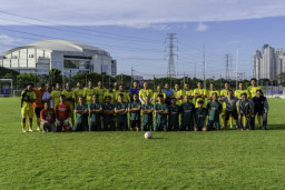 Judes FC Jalani Laga Persahabatan bersama Siwo PWI Jatim dan Unesa FC