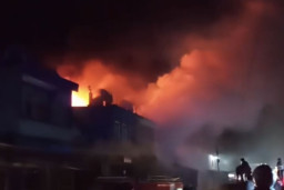 11 Tewas Terjebak di Lantai Dua, Kebakaran Maut Lahap Ruko di Wamena Saat Warga Terlelap