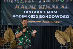 Halal Bihalal Bintara PK Kodim 0822 Bondowoso, Pererat Kekompakan Senior dan Junior