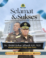 Kajati Jawa Timur Resmi Berganti, Abdul Qohar AF Ditunjuk