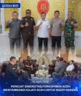 Forkopimda Aceh Coffee Morning di Kejati Aceh