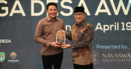 Sidoarjo Raih Penghargaan Jaga Desa Award 2026, Dinilai Unggul dalam Tata Kelola Desa Transparan