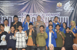 Kapolres Bondowoso Tekankan Demokrasi Sehat di Konfercab PMII ke-XV