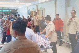 Selasa Pagi, Presiden Prabowo Jenguk Korban Tabrakan KA di RSUD Bekasi, Jawa Barat