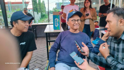 Dahlan Iskan Hadir di Bazar UMKM AWS,   Dorong Awak Media Buka Akses