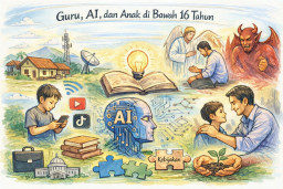 AI Bisa Menjawab, tapi Tidak Bisa Merangkul (Refleksi atas Guru, Teknologi, dan Kemanusiaan yang Tak Tergantikan)