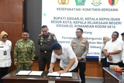 232 Desa di Sidoarjo Masuk Pemetaan KDKMP, Forkopimda Teken Komitmen Percepatan