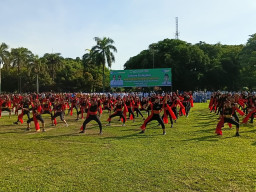 400 Pelajar Bondowoso Tampilkan Remo Sutinah di Hardiknas, Bupati Tekankan Pelesatarian Identitas Daerah