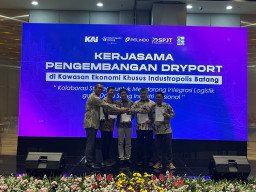 Industri Pelabuhan dan KAI Bersatu Wujudkan Dry Port di Batang, Dongkrak Efisiensi Logistik Nasional