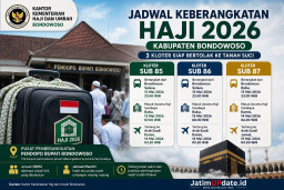 Tiga Kloter Haji Bondowoso 2026 Siap Berangkat, Ini Jadwal Lengkapnya