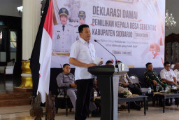 Bupati Sidoarjo Warning RT/RW soal Pilkades : Jadi Tim Sukses Siap-Siap Dipecat