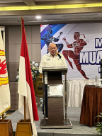 Definitif, Ferina Ketua Pengprov MI Kalsel, Ketum PBMI Ingatkan Atlet Muaythai