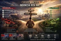 Rupiah Lemah, Indonesia Bisa Maju?