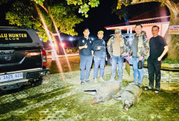 Bamsoet dan Ketua Umum Perbakin Banten Turun Berburu Tekan Populasi Babi Hutan yang Rugikan Petani