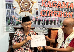 Heru Subagia Dampingi Anak penulis Ahmad Bahar, Ilma Sani Fitriana Lapor Kepolisian