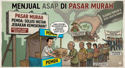 Menjual Asap di Pasar Murah