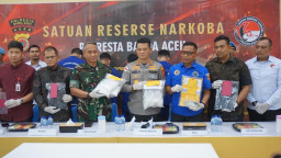 Kapolresta Banda Aceh : Satresnarkoba Ungkap 38 Kasus, 57 tersangka periode Januari – Mei 2026